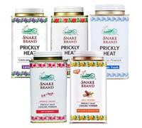 SNAKE BRAND - Prickly Heat Cooling Powder French Lavender - 140g