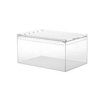 Snake Breeding Box - Transparent Animal Habitat Cage With Breathable Holes,Breathable Hole Design Snake And Turtle Transport Container, Water Leakproof For Frog