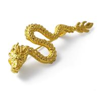 Snake Brooch Metal Vintage Brooch for Women and Men - Lapel Pin, Hat Pin - Birthday and, S, Copper, no gemstone