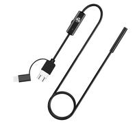 Snake Camera with Light Drilling Camera with Light,Snake Camera | IP67 USB Makeshift Inspection Tool IP67 for Industrial Wall Sewer Equipment Plumbing Construction Mec