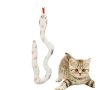 Snake Cat Chew Toy - 40cm Plush Toy Enrichment Toy, Long Lasting Interactive Supply for Kittens with Soft Bite | Easy Exercise for Cats at