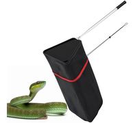 Snake Catcher Net with Secure Drawstring, 29"-65" Snake Grabber Handing Tool for Moving Pick-Up Rattle Snakes Lizard Reptiles