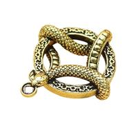 Snake Charm for Jewelry Making - Reptile Handbag Ornament, Snake Ornament Tote | Ring Design Snake Bracelet Charm, Gothic Keychain, Snake Keychain Pendant, Single Attribute, Se référer au descriptif