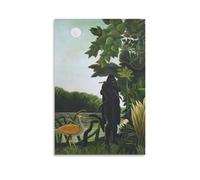 Snake Charmer Henry Rousseau French Post-impressionist Painter Poster Poster Painting Canvas Wall Art Living Room Posters Painting 20x30inch(50x75cm)