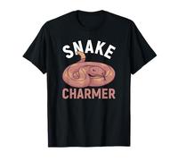 Snake Charmer Snakes Reptile Cobra Rattlesnake Ball Python T-Shirt
