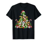 Snake Christmas Tree Funny Snake Xmas T-Shirt