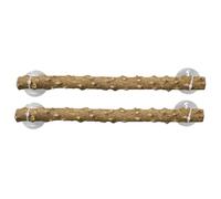 Snake Climbing Branch, 2 Pieces Lizard Climbing Pole Terrarium Branch, Snake Climbing Accessories Pet Friendly Reptile Tank Accessories Snake Lizard Jaw Mustache Lizard