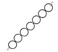 Snake Climbing Loops - Flexible Easy Installation Decorative,Corn Snakes Climbing Enrichment Chain,for Bearded Dragon Lizard Chameleon Iguana Animals Keepers Enthusiasts Parents