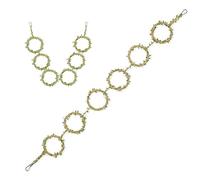 Snake Climbing Rings Flexible Realistic Perch Rope