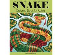 Snake Coloring Book for Adults