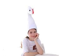 Snake Costume Hat for Adults Kids Funny Plush Snake Hat Snakes Headpiece Animal Costume Hats Dress Up Party Headwear Novelty Cosplay Props for Animal-Themed Party Cosplay Halloween Costume (White, S)