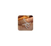 Snake Design Ring - Unique Animal Inspired Jewelry for Men & Women, Bold and Edgy Serpent Coil Ring, Stainless Steel Statement Ring for Everyday Wear or Gifts