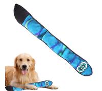 Snake Dog Toy - Breeds Long Dog Toy, Rainbow Pet Snake, Comfortable Plush Puppy Toy with Squeaky on the Tail, Rainbow Squeaky Pet Snake