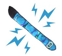 Snake Dog Toy - Chewing Long Dog Toys, Invincibles Stuffless Pets Toy Set | Plush Puppy Toys with Squeakers at The Tail, Blue Rainbow Squeaky Pet Snake Toy for Large and Small Breeds