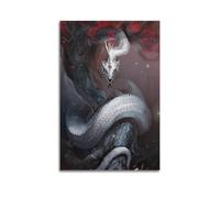 Snake Dragon Art Poster Poster Decorative Painting Canvas Wall Posters And Art Picture Print Modern Family Bedroom Decor Posters 20x30inch(50x75cm)