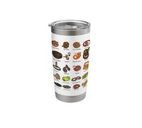 Snake Drawings - Many Snakes Stainless Steel Insulated Tumbler