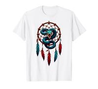 Snake Dreamcatcher Native American Indian Feathers Arts Value Graphic T-Shirt