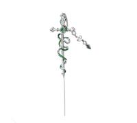 Snake Ear Cuff with Thorns Designs Jewelry Accessory for Trendy Fashion Enthusiasts Seek Unique Styles Daily Use Trendy Ear Accessories