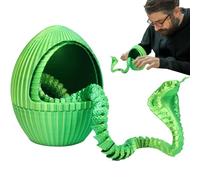 Snake Eggs | Animal Egg, Printing Snake Eggs Fidget Toy Flexible Snake Egg Executive Desk Toy for Home Decor