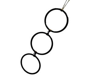 Snake Enrichment - Reptile Terrarium Decor, Swing Hoop Chain Toy | Interactive Climbing Playground, Amphibian Habitat Accessory, Sustainable Activity Equipment, Structure