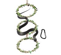 Snake Enrichment Toys | Realistic Waterproof Pet Supplies | Reptile Branches Snake Tank Decor - for Pet Gecko Spider Indoor Home Cage Enclosure Terrarium Exercise Play