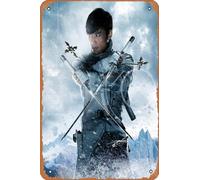 Snake Eyes Aside from Byung hun Lee Storm Shadow and Ray Park Snake Eyes Man Cave Signs Vintage Aluminium Metal Sign Highway Road Poster for Home Garage Wall Decorations 12 x 8 INCH