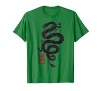 Snake Eyes Coiled Dragon T-Shirt, Men, Kelly Green, 3X-Large