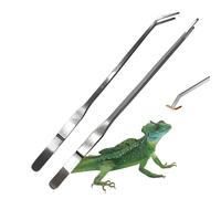 Snake Feeding Tongs - Snake Feeding Tongs, Long Metal Tweezers Aquarium | Grabber Plant Tweezers, Long Stainless Straight And Curved Tweezers For Aquarium Reptile-Friendly
