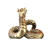 Snake Figurine | Snake Sculpture Ornament | 2025 Year Of The Snake Figurine, Chinese Snake Sculpture For Home- Decoration, Desktop -Ornament