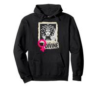 Snake Goddess Divine Feminine Mythic Medusa Power Pullover Hoodie