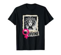 Snake Goddess Divine Feminine Mythic Medusa Power T-Shirt