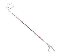 Snake Grabber, Stainless Steel Folding Gripper for Eels, Rubbish Grabber and Gripper Tool, For Homeowners, Hikers, Gardeners, Ranch Owners, Backyard, Wildlife Shelter, Camping, Garden, Park, Picnic