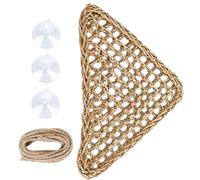 Snake Hammock for Reptiles, Breathable Climbing Net, Rope Pet Accessory with Secure Grip, Portable Hanging Bed for Terrarium, Nature Style Speaker Decoration