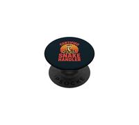 Snake Handler Reptile Serpent Keeper PopSockets Adhesive PopGrip