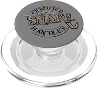 Snake Handler Snake Stunt Man Snake Lover Gift PopSockets PopGrip for MagSafe