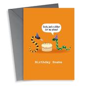 snake happy Birthday Card 13740