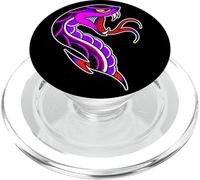 Snake Head Serpent Cobra Tattoo Flash PopSockets PopGrip for MagSafe