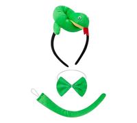 Snake Headband for Costume - Costume Accessory Tail Bow Tie Headbands Fun Headbands for Masquerade School Event Carnival Stage Performance Cosplay Birthday Party Meeting