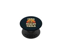 Snake Herping Amphibian Team Field Herper Reptile PopSockets Adhesive PopGrip