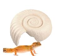 Snake Hides Ammonite Shape - Animal Snake Nest House,Shelter Decorative Habitat for Sleeping Home Terrarium Resting Garden Tank Playing Hiding