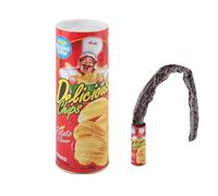 Snake in a can, April Fool's Prank | Creative Potato Chip Snacks Can Be Pranked - Gag Can Pranks, Halloween Joke Toys, April Fool's Scary Hilarious Jump Spring Toy