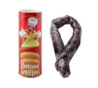 Snake in a Can - Potato Chip Snake Prank, Creative Snake Prank Surprise in a Tin - Halloween Joke Toy, Scary and Hilarious Gag Can Prank for April Fool's Day
