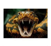 Snake Jigsaw Puzzles for Adults 2000, 2000 piece Jigsaw Puzzles for Adults, Challenging Wooden Jigsaws Puzzle for The Whole for Women, Puzzle for Home Wall Decor, Gifts for Women/Men, Theme: Fear G-30