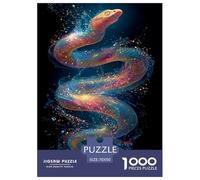 Snake Jigsaw Puzzles for Adults Kids Interesting Puzzles 1000 Piece Educational Games Home Decoration Gifts 70x50cm/1000pcs