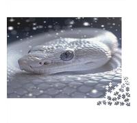 Snake Jigsaw Puzzles Puzzles for Adults Kids. 1000 Pieces Python Whimsical Challenge Toy Educational Games Home Decoration for Adults& Kids Age 14 Years Up 1000pcs (75x50cm)