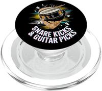 Snake Kicks & Guitar Picks Punk Rock Music PopSockets PopGrip for MagSafe