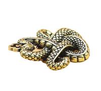 Snake Knot Pendant, Year of the Snake Knot | Chinese Year Ornament Double Snake Charm | Chinese New Year Meaningful Souvenir for Keychain, Apartment, May