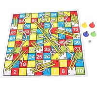 Snake Ladder Educational Toys Kids Children Funny Board Game Set Portable Flying Chess Board Family Board Game Education Toys 1set Practical and attractive