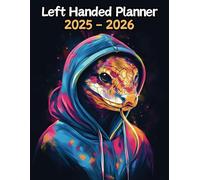 Snake Left Handed Planner: 2 Year Weekly Sunday to Saturday Calendar | Gift For People Who Love Reptilian Animals, Reptile Lovers | For Back To School, Office, Work | 8.5 x 11 Inches | v1