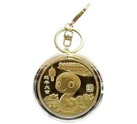 Snake Lucky Coin Key Ring - Portable 2025 Year of the Snake Charm | Elegant Feng Shui Mascot Hanging Pendants | 2025 Chinese Snake Year Coin Key Chain for Adults, Kids